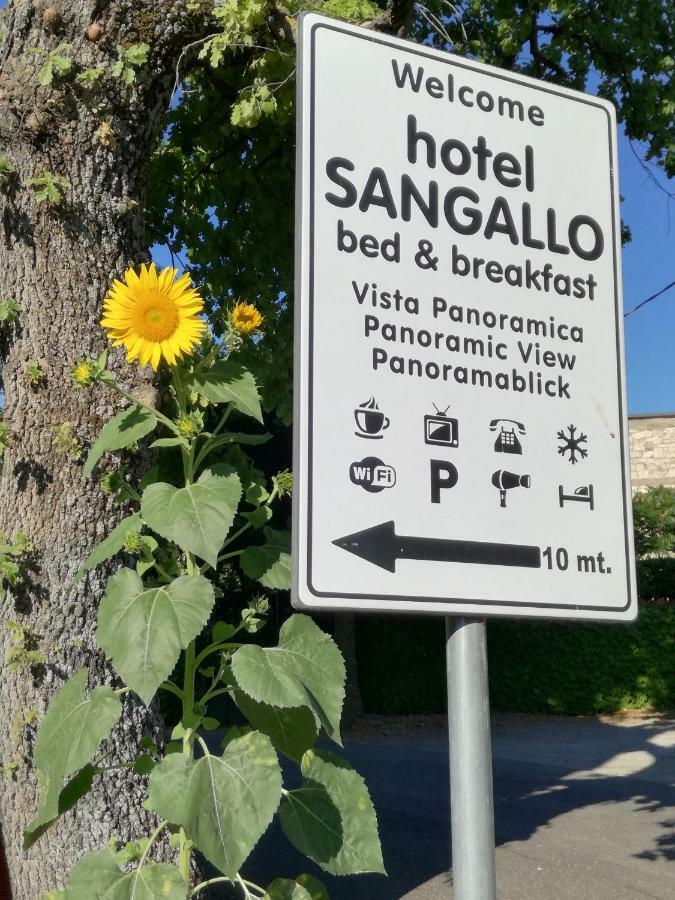 Hotel Sangallo B&B Montepulciano Exterior foto